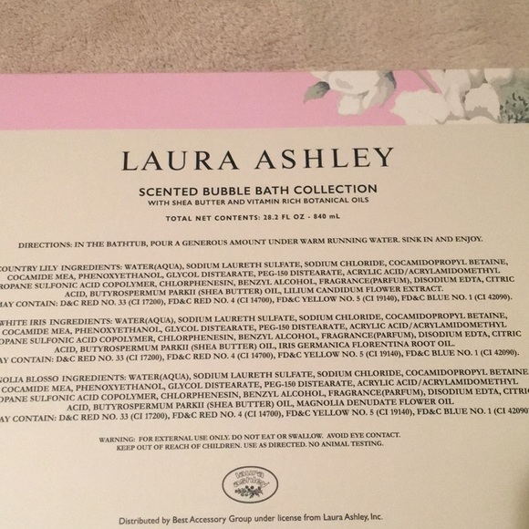 Laura Ashley Bath & Body Laura Ashley Scented Bubble Bath